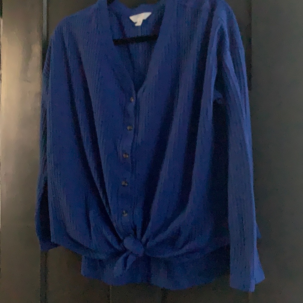 Brand Time and Tru, dark blue, women’s M